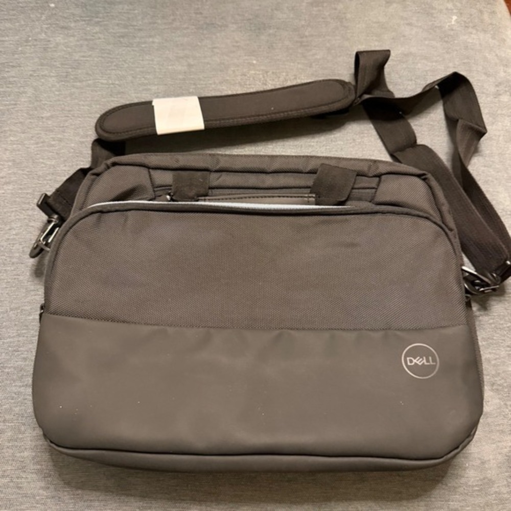 Dell Pro Briefcase 14 PO1420C Black Laptop Messenger Bag Shoulder Strap